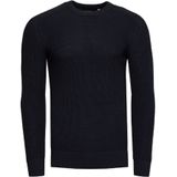 Rusty Neal - Heren Trui Casual Fit Trui - Zwart