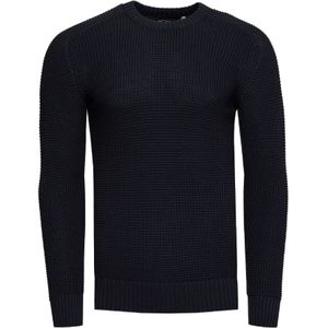 Rusty Neal - Heren Trui Casual Fit Trui - Zwart