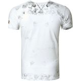 Rusty Neal - T-shirt - Normale Pasvorm - 100% Katoen - Met Logo-print Aan De Zijkant