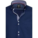 Rusty Neal - Overhemd Uni - Overhemd - Zwart - Katoen en Elastaan