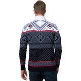 Rusty Neal - Heren Trui Noorse Trui - Blauw