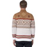 Rusty Neal - Noorse Pullover - Pullover - Ecru - Katoen, Polyester