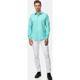 Rusty Neal - Overhemd - Pastelkleurig - Slim Fit - Katoenen Stretch