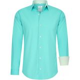 Rusty Neal - Overhemd - Pastelkleurig - Slim Fit - Katoenen Stretch