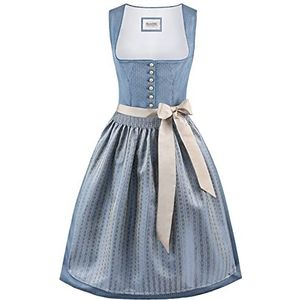 Stockerpoint Irit midi-dirndl voor dames, blauw (rook), 34