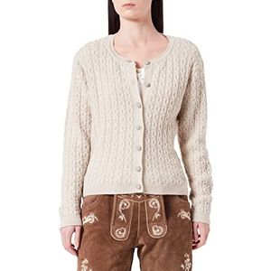 Stockerpoint Sophia Damesjack, gebreid, naturel, standaard