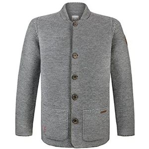 Stockerpoint Herenjas Pablo gebreide jas, fog, standaard, fog, Eén maat