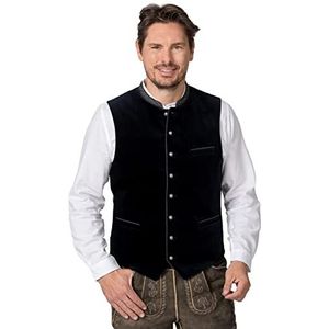 STOCKERPOINT Klederdracht gilet  donkerblauw / grijs