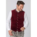 STOCKERPOINT Klederdracht gilet 'Lorenzo'  grijs / grijs gemêleerd / kersrood / zwart