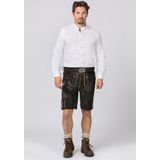 Stockerpoint Bertl vrijetijdsbroek voor heren, grafiet gehoekt, standaard, Gespekt grafiet, 44