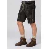 Stockerpoint Bertl vrijetijdsbroek voor heren, grafiet gehoekt, standaard, Gespekt grafiet, 44