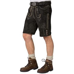 Stockerpoint Bertl vrijetijdsbroek voor heren, grafiet gespikkeld, 58 EU, Gespekt grafiet, 58