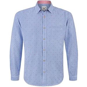 Stockerpoint Herenhemd Raul overhemd, blauw, standaard, blauw, S