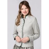 STOCKERPOINT - Gebreid Vest - Lichtgrijs - Model Elisabeth