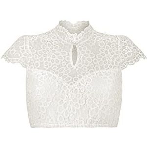 Stockerpoint Daisy Dirndlblouse voor dames, Crème, 34
