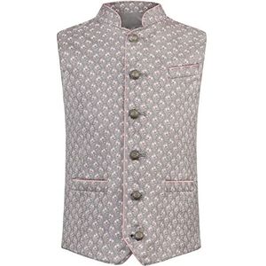 Stockerpoint Trachtenkids Jongensvest Marno klederdrachtvest, grijs, 116