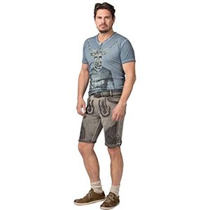 Stockerpoint Finstawoid vrijetijdsbroek voor heren, rook, standaard, rook, 56