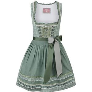 Stockerpoint Dirndl Amber voor dames, maat 34-54, klederdrachtjurk met liefdevolle details en steekzakken, comfortabel en onderhoudsvriendelijk, perfect voor klederdrachten en feestelijke gelegenheden