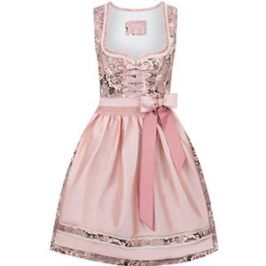 Stockerpoint Dirndl Dolphin damesjurk voor speciale gelegenheden, Oud roze (antiek roze)