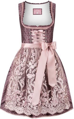 Wiesnwuid - Palina - Dirndl - Bordeaux - Jacquard - Ruches