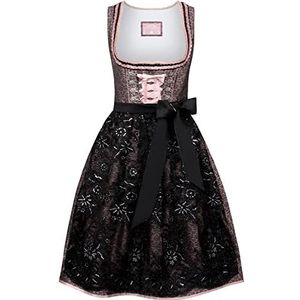 Stockerpoint Dirndl Finja-jurk voor dames voor speciale gelegenheden, Oudroze, 44
