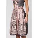 STOCKERPOINT Dirndl 'Marietta'  donkergrijs / rosé
