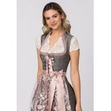 STOCKERPOINT Dirndl 'Marietta'  donkergrijs / rosé