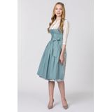 STOCKERPOINT Dirndl 'Bojana'  petrol / wit