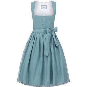 STOCKERPOINT Dirndl 'Bojana'  petrol / wit
