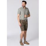 Stockerpoint - Renko3 - Overhemd - Riet - Korte Mouwen