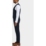 Gilet met sjaalkraag