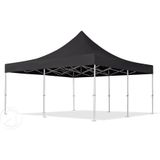 5x5 M Easy Up Partytent Vouwpaviljoen PVC Brandvertragend met Zijwanden (4 Panorama