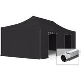 4x8 M Easy Up Partytent Vouwpaviljoen PVC Brandvertragend met Zijwande - PROFESSIONAL Alu 50 M