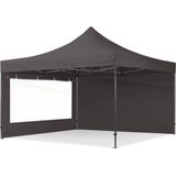 Toolport 4x4 m Easy Up partytent, PREMIUM staal