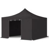 Toolport 4x4 m Easy Up partytent, PREMIUM staal