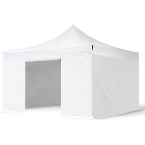 Toolport 4x4 m Easy Up partytent, PREMIUM staal