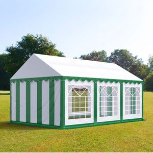 TOOLPORT Opslagtent 3x6m, PE zeil, grijs