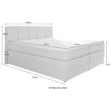 hapo Boxspringbett, mit Bettkasten