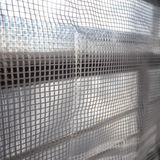 casa pura Abdeckplane Leno  240 g/m²  Weiß/Transparent