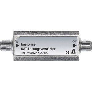 Renkforce LIJNVERSTERKER SVS 250 (Versterker), Satelliet accessoires, Zilver