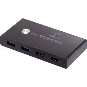 Renkforce RF-SHB-200 - 4 Poorten USB 3.2 Gen 1 - Zwart
