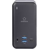 Renkforce - RF-DKS-650 - USB-C Dockingstation - Universeel - Incl. Laadfunctie
