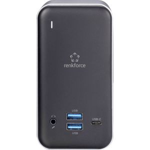 Renkforce - RF-DKS-650 - USB-C Dockingstation - Universeel - Incl. Laadfunctie