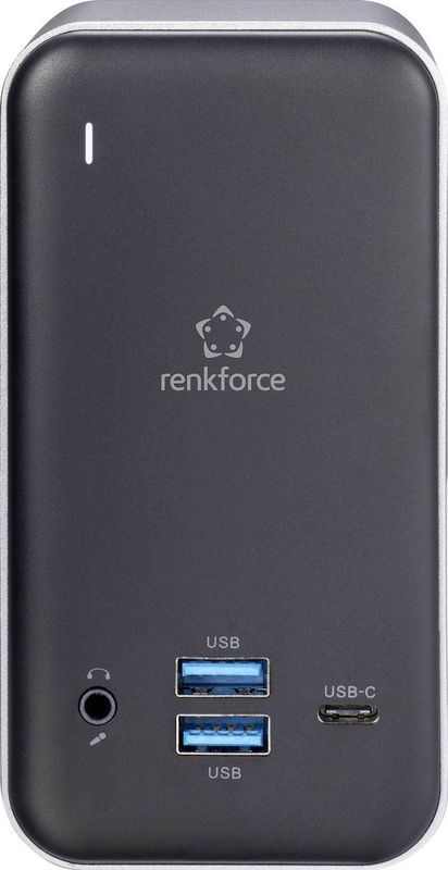 Renkforce - RF-DKS-650 - USB-C Dockingstation - Universeel - Incl. Laadfunctie