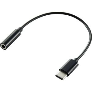 Renkforce Audio Adapterkabel USB-C naar Jackplug 3.5 mm 15 cm