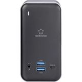 Renkforce - RF-4499452 - Dockingstation - Grijs - Zwart - USB-C