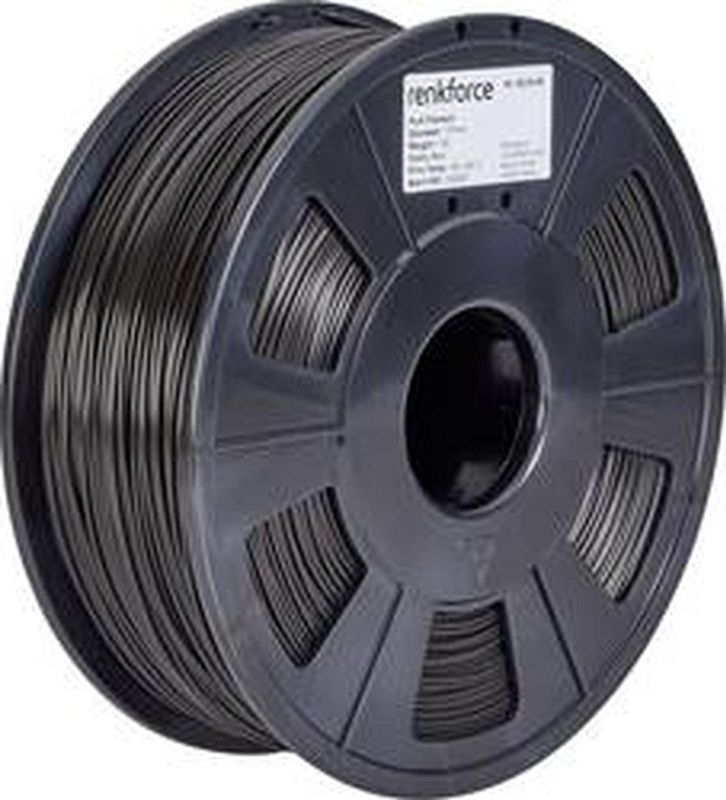 Renkforce - RF-4511188 - Filament - Zwart - Kunststof - 1000 g