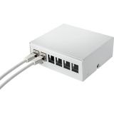 Renkforce 6 poorten Consolidation Point Box voor Keystone Module Zonder connectoren Aansluittechniek: Keystone module