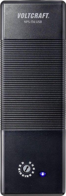 VOLTCRAFT NPS-134 USB Laptop netvoeding 134.5 W 12 V/DC, 14 V/DC, 15 V/DC, 16 V/DC, 18 V/DC, 18.5 V/DC, 19 V/DC, 19.5 V