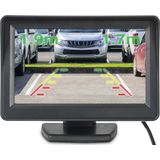 Renkforce SB505 Draadloos Achteruitrijcamerasysteem Afstandshulplijnen Nummerplaathouder